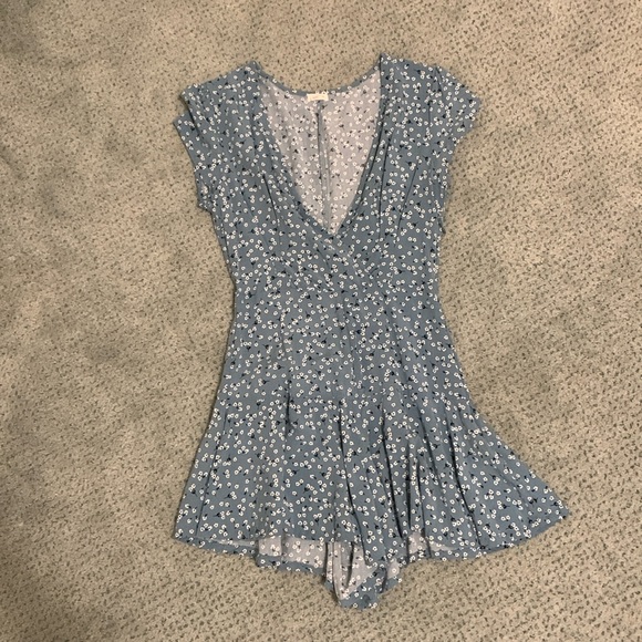 floral romper - Picture 1 of 1